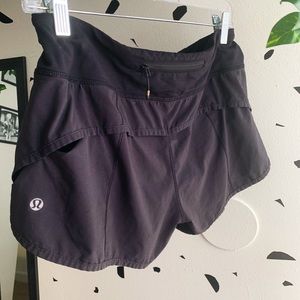 Lululemon speed shorts